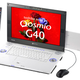 Image for article titled Toshiba Full HD Qosmio G40 comes with Santa Rosa and HD-DVD-R